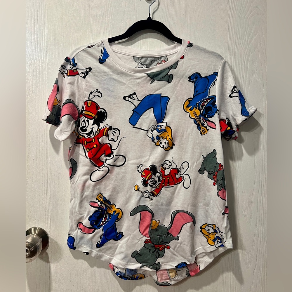 Disney 100 Character Print T-Shirt